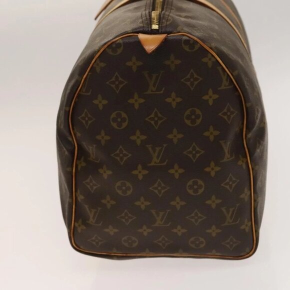 LOUIS VUITTON Monogram Keepall 50 Boston Bag M41426 LV Auth 137273 - Picture 6 of 16